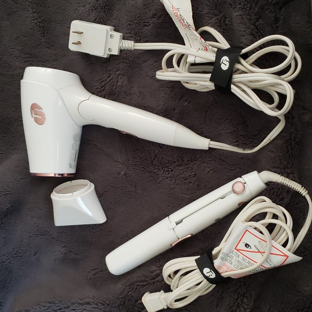 T3 Travel Hair Dryer and Travel Straightener